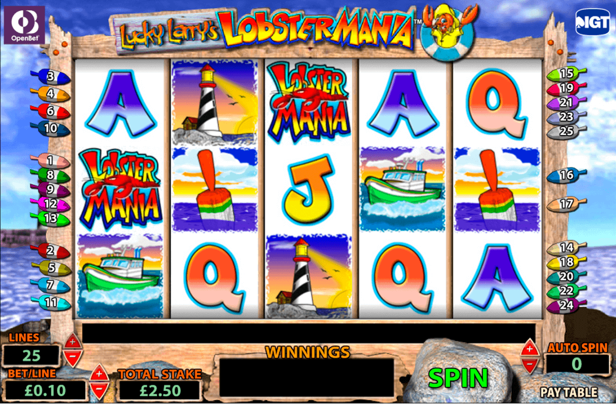 LOBSTERMANIA SLOT REVIEW